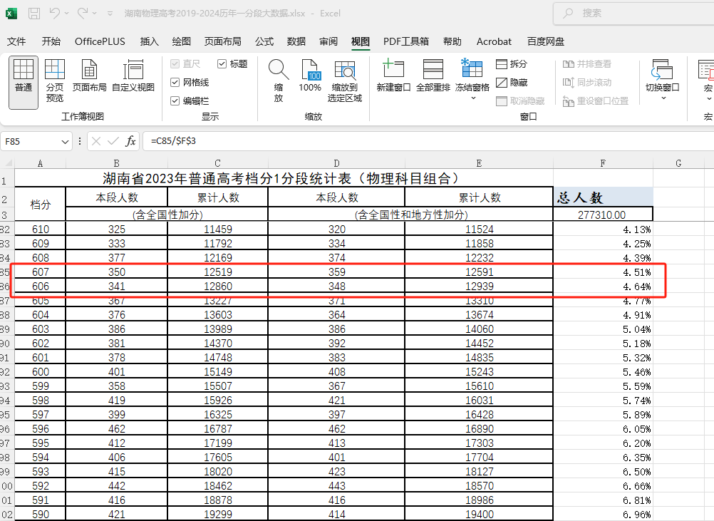 一分一段表怎么用，志愿填报关键工具解析_一分一段表2026怎么填